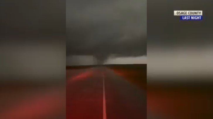 OHP trooper captures video of Osage County tornado