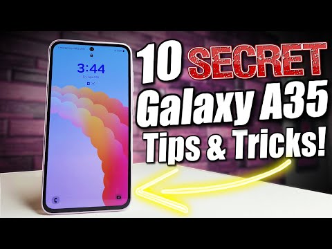 Samsung Galaxy A35 5G Tips & Tricks! (Hidden Features) [Video]