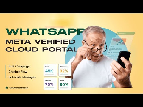 Button Base WhatsApp Cloud Official Portal | Chatbot Flow | Bulk Campaign | WA Mantra [Video]
