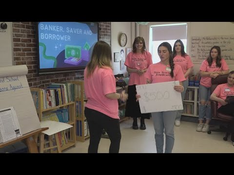 Hermon high schoolers teach personal finance tips to fourth-graders [Video]