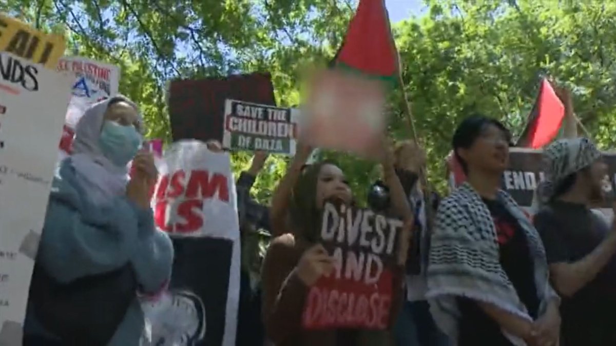 Pro-Palestinian protesters celebrate Sacramento States investment policy change  NBC 7 San Diego [Video]