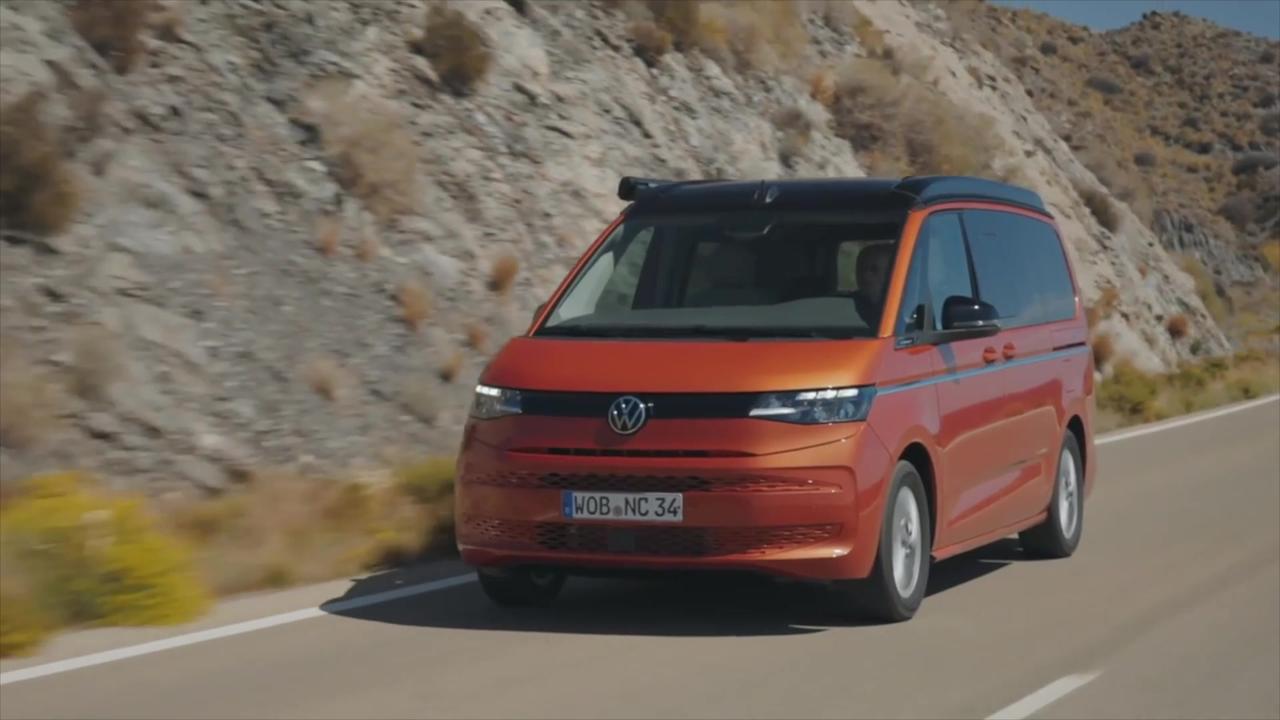 The all-new Volkswagen California Beach Driving [Video]