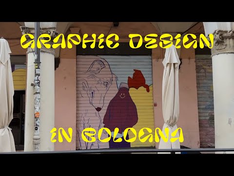 Graphic design in Bologna | Logos, graffiti, posters, visual identity of city [Video]