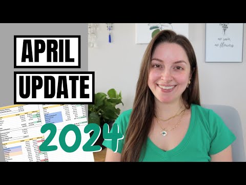 April 2024 Finance Update | Spending, Net Worth, Goal Updates [Video]
