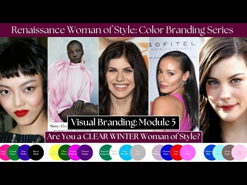 Clear Winter Woman of Style: Enhance Your Brand Identity [Video]