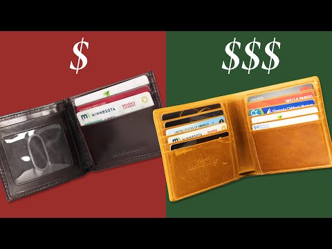 Cheap vs. Expensive Leather Wallets: Which Is Best for You? [Video]