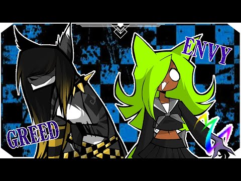 Designing The 7 Deadly Sins As Emo/Scene Characters | Character Design Process | Speedpaint | [Video]