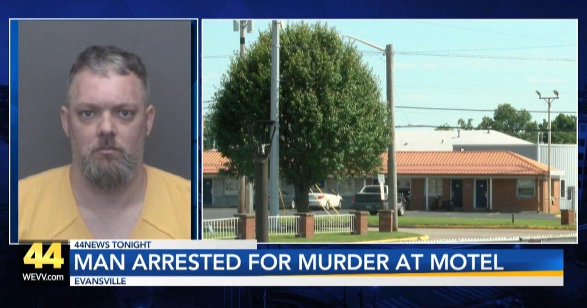 Man charged with murder after deadly confrontation at Evansville motel | Video