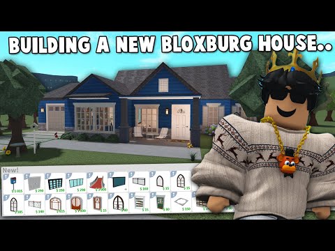building a BRAND NEW HOUSE IN BLOXBURG HARD MODE [Video]