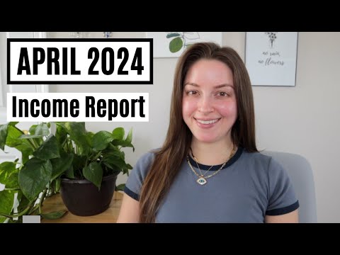April 2024 Income Report | YouTube, Etsy, Credit Cards, Tax Refunds and Business Expenses [Video]