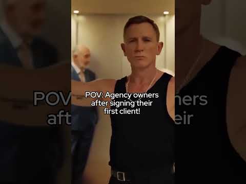 POV: When You Sign Your First Agency Client 🕺 [Video]