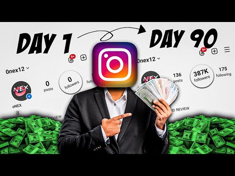 Instagram Challenge: Reach 100k Followers in Just 90 Days! [Video]
