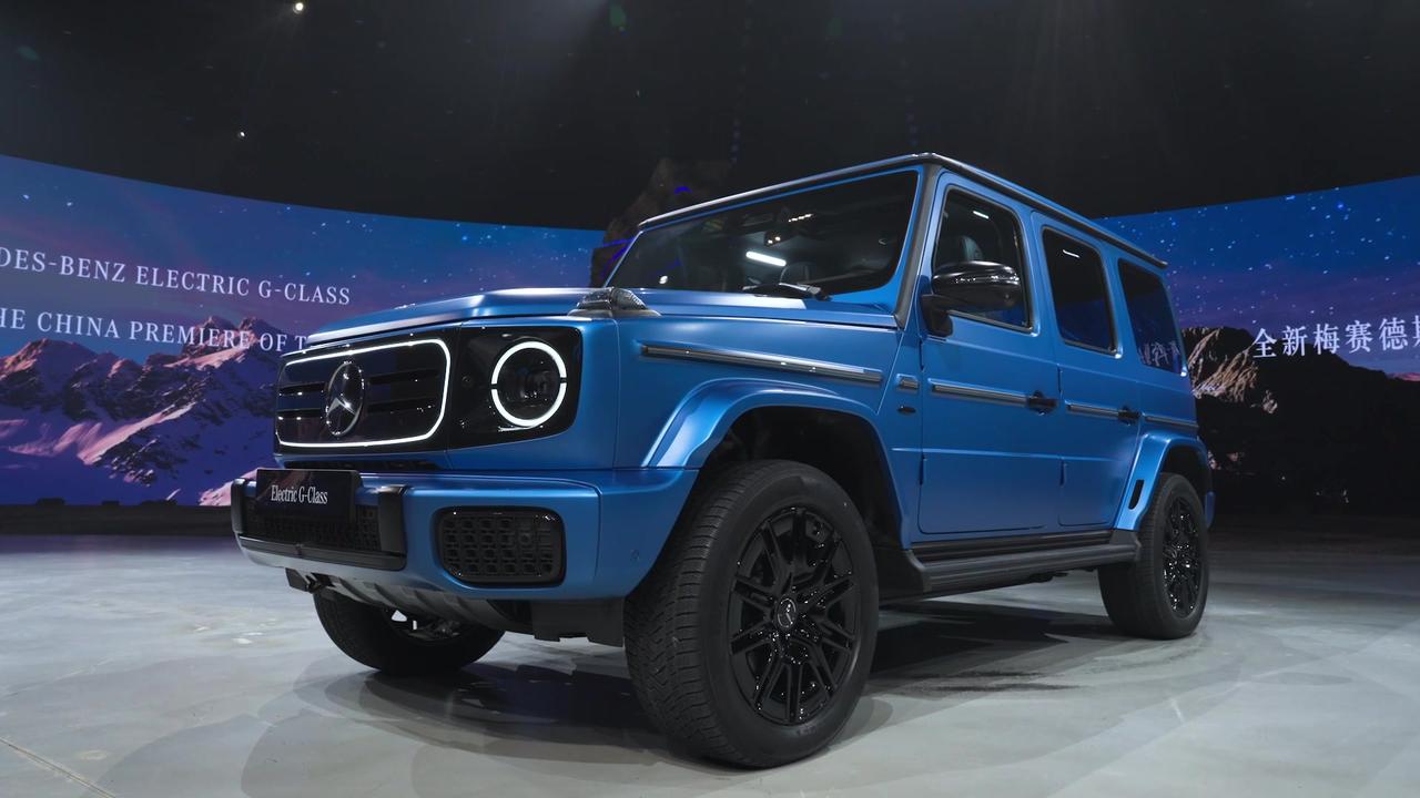 Mercedes-Benz G 580 with EQ Technology at Auto [Video]