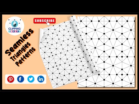 Creating a Stunning Seamless Triangles Pattern Design in Adobe Illustrator | Tutorial [Video]