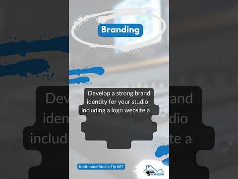 Krafthouse Studio Tip #87 – Branding – Develop a strong brand identity for your studi… [Video]