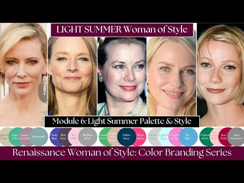 Light Summer Woman’s Color Secrets: Executive Presence & Branding Strategy [Video]