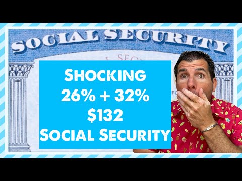 26% + 32% + $132 for Social Security, SSDI, SSI – Shocking Announcement [Video]