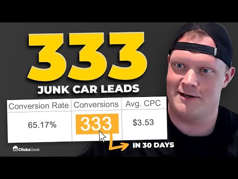 Google Ads For Junk Car | Junk Car Leads | Scrap Car PPC Marketing [Video]