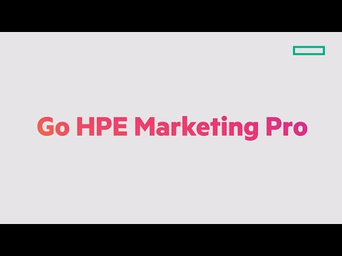 HPE Marketing Pro Video – umbrella 1