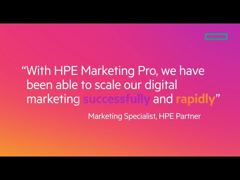 HPE Marketing Pro Video – umbrella 2