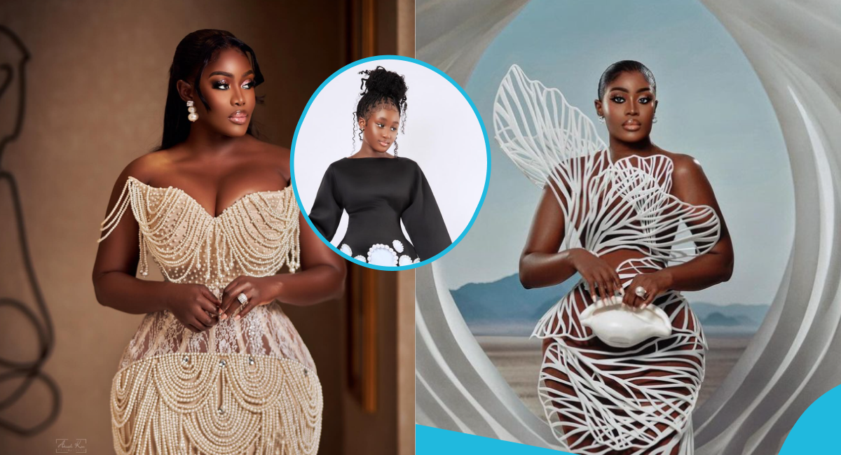 Nana Akua Addo’s Daughter Rocks Stylish Outfit And GH500 Knee High Converse For Her Birthday Shoot [Video]