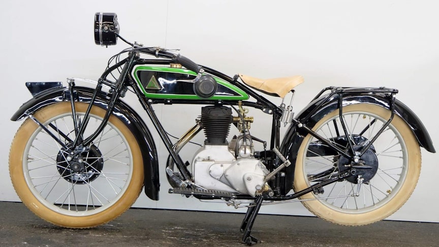 1928 D-Rad R0/6 496cc One Cylinder [Video]