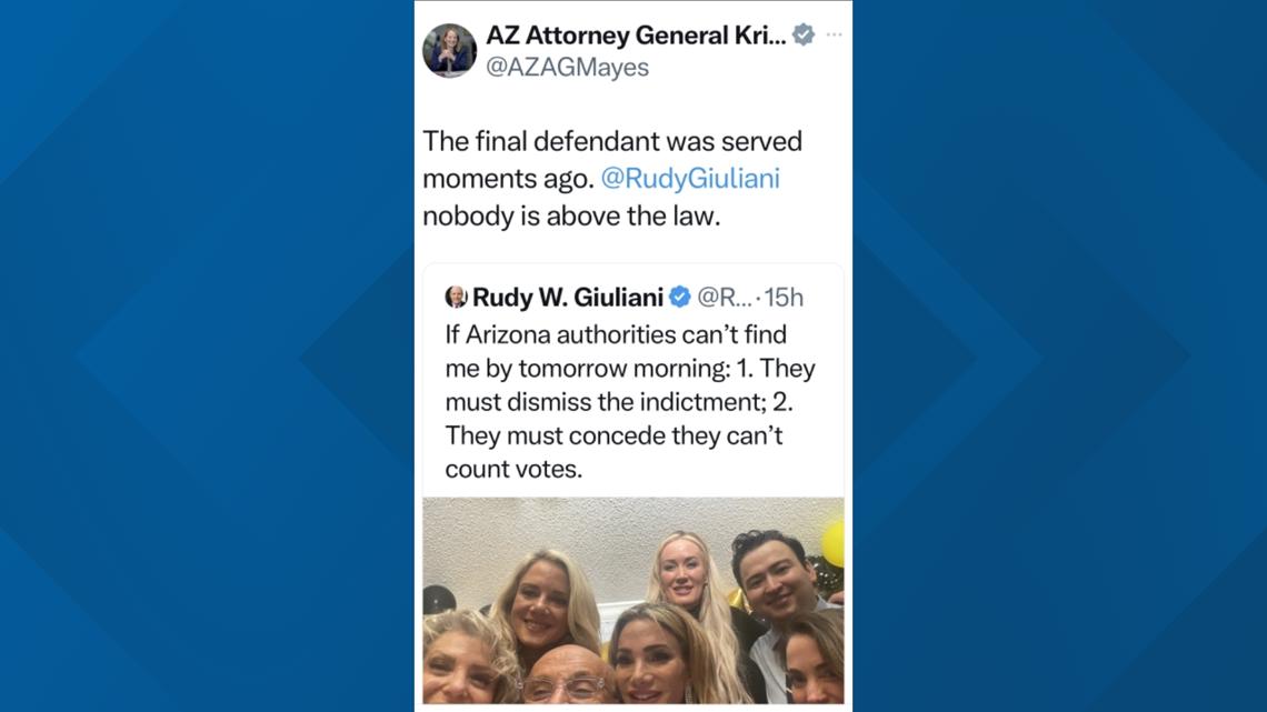 Arizona AG’s office serves Giuliani with ‘fake electors’ summons [Video]