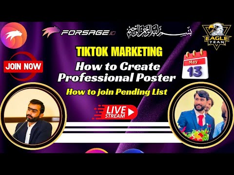 TikTok Marketing| How to Create Professional Branding Poster| Forsage [Video]