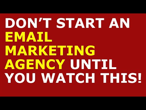 How to Start an Email Marketing Agency Business | Free Marketing Business Plan Template Included [Video]