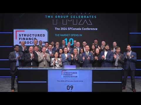 Structured Finance Association Opens the Market [Video]
