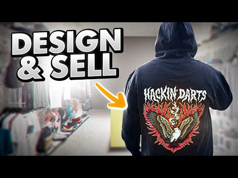 Exactly How I Designed, Printed & Sold This Hoodie – Step By Step ($22,000 Sold) [Video]