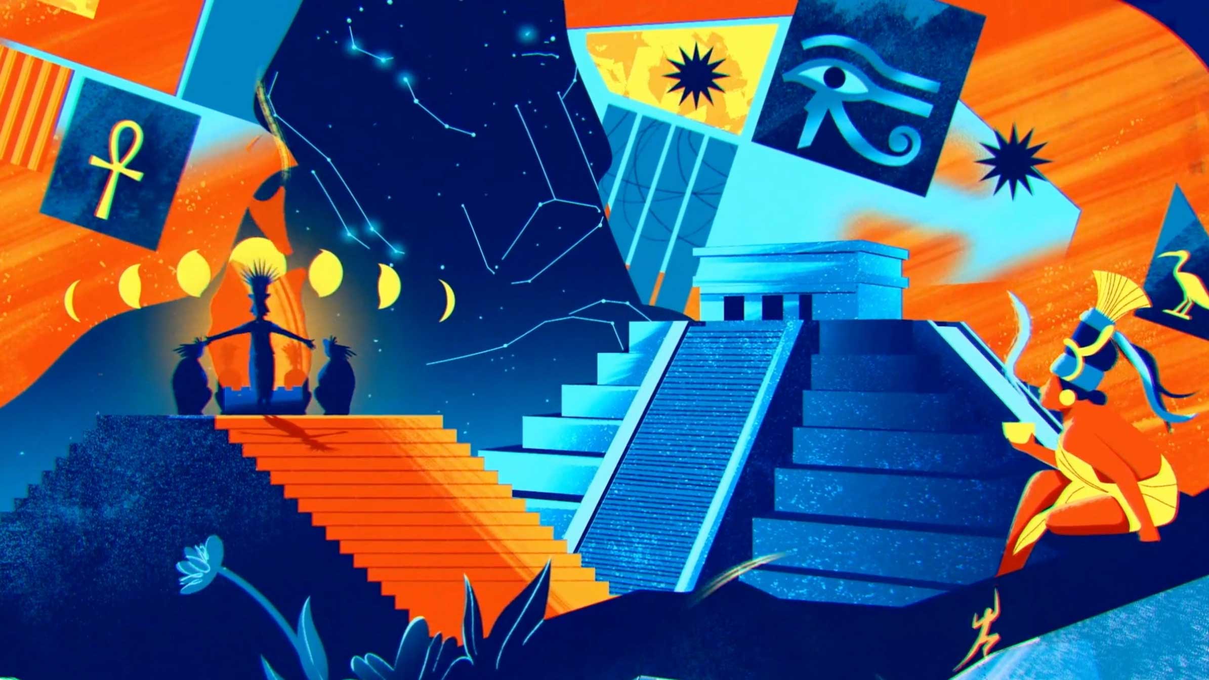 SMOG Considers Creative Evolution in "Let There be Light!" Short Film - Motion design [Video]
