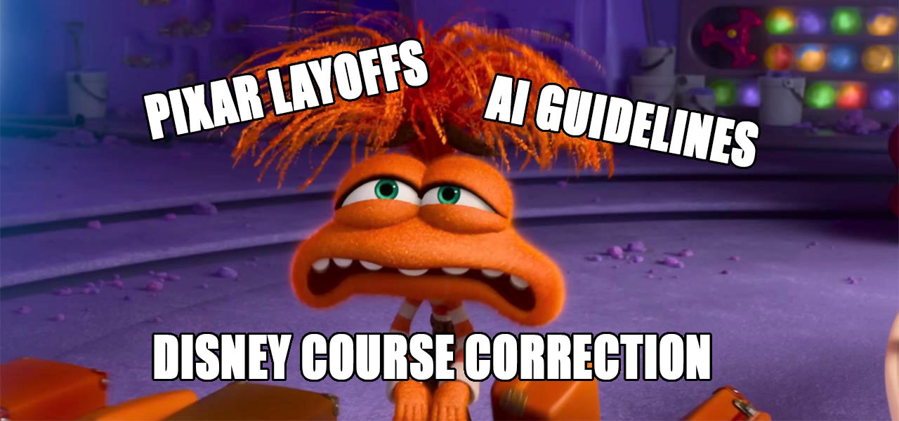 Pixar Layoffs, AI In Animation Studios, and 