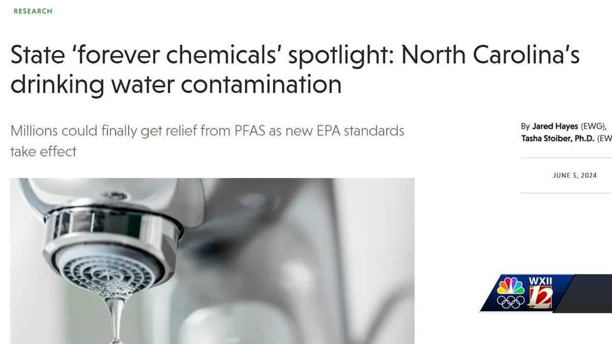 Triad drinking water exceeds new EPA standards [Video]