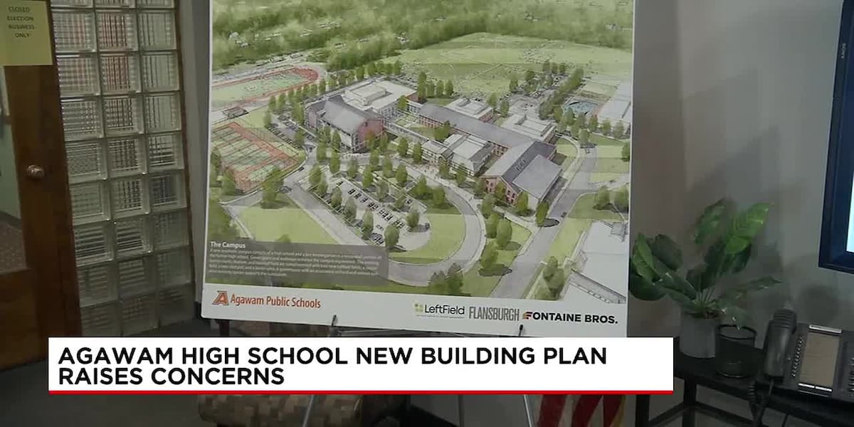 Mayor Johnson speaks on building plan for new Agawam High School [Video]