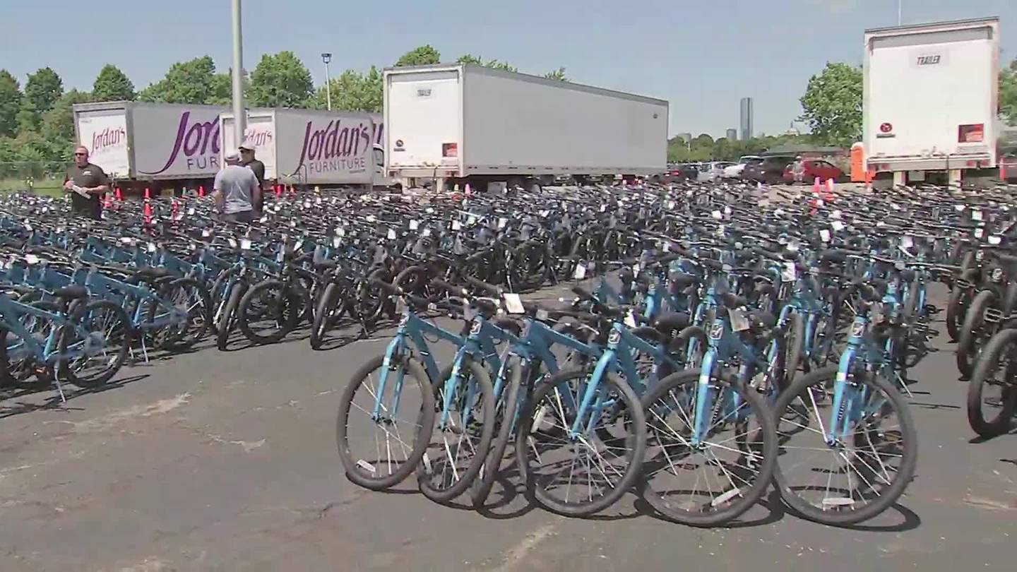 Jordan’s Furniture gifts 1,000 bikes to Boston Boys and Girls Clubs  Boston 25 News [Video]