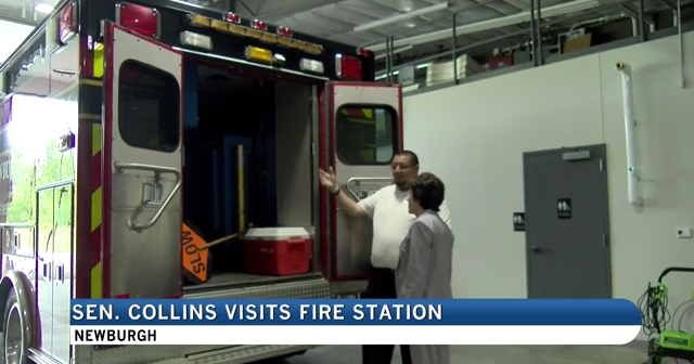 Senator Collins visits Newburgh’s new fire station | News [Video]