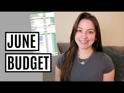 June 2024 Budget | First full month self-employed + Quickly covering health insurance [Video]