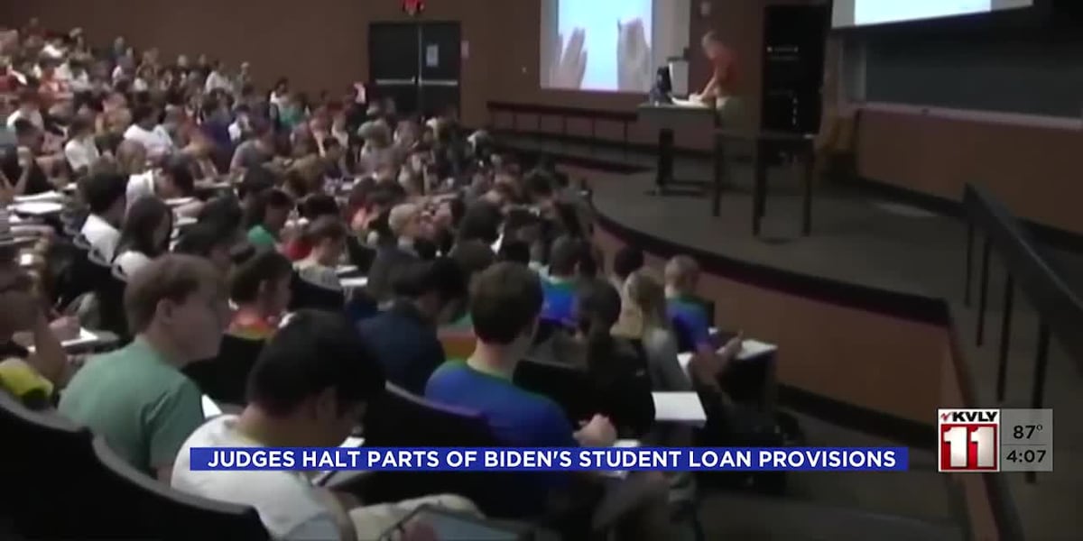 Judge halts parts of Biden’s student loan provisions [Video]