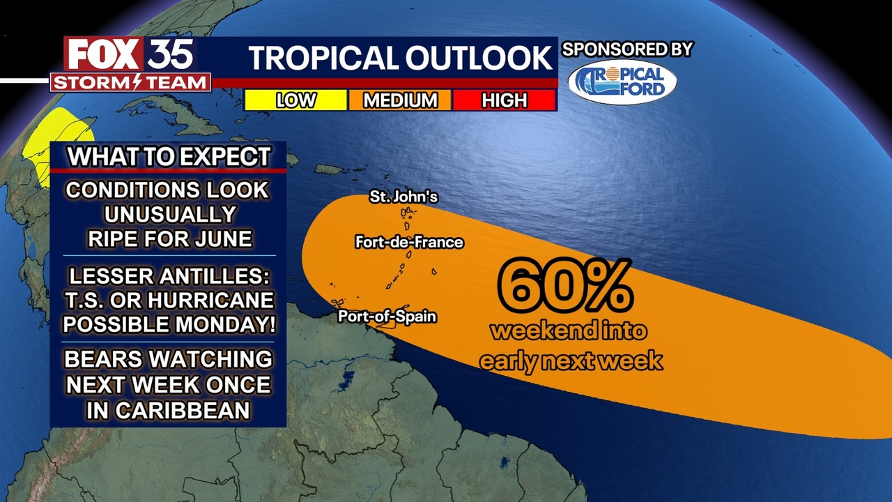 Invest 95L: Potential for development increases [Video]