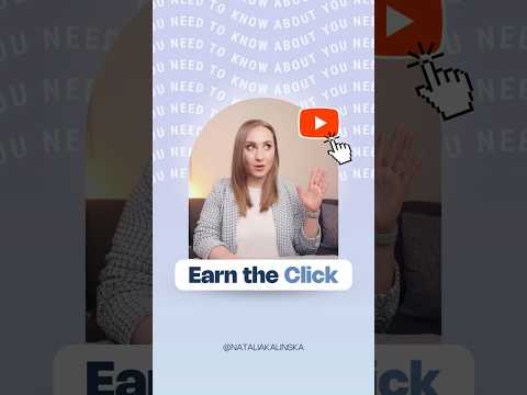 Earn the click to grow on YouTube [Video]