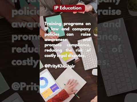 Educating employees about intellectual property #IP rights help prevent inadvertent infringement [Video]