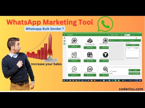 Whatsapp Marketing Tool in c# [Video]