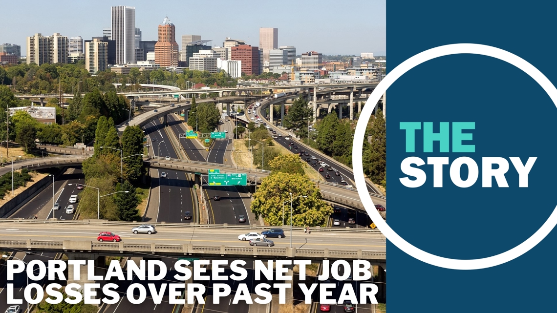 Portland sees net loss of jobs over past year [Video]
