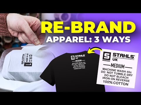 Creating Brand Identity: Re-Brand Apparel with Screen Printed Labels [Video]