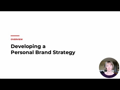 Personal Brand Strategy Overview [Video]