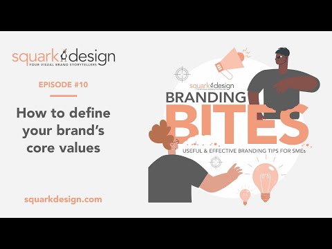 How to define your brands core values [Video]