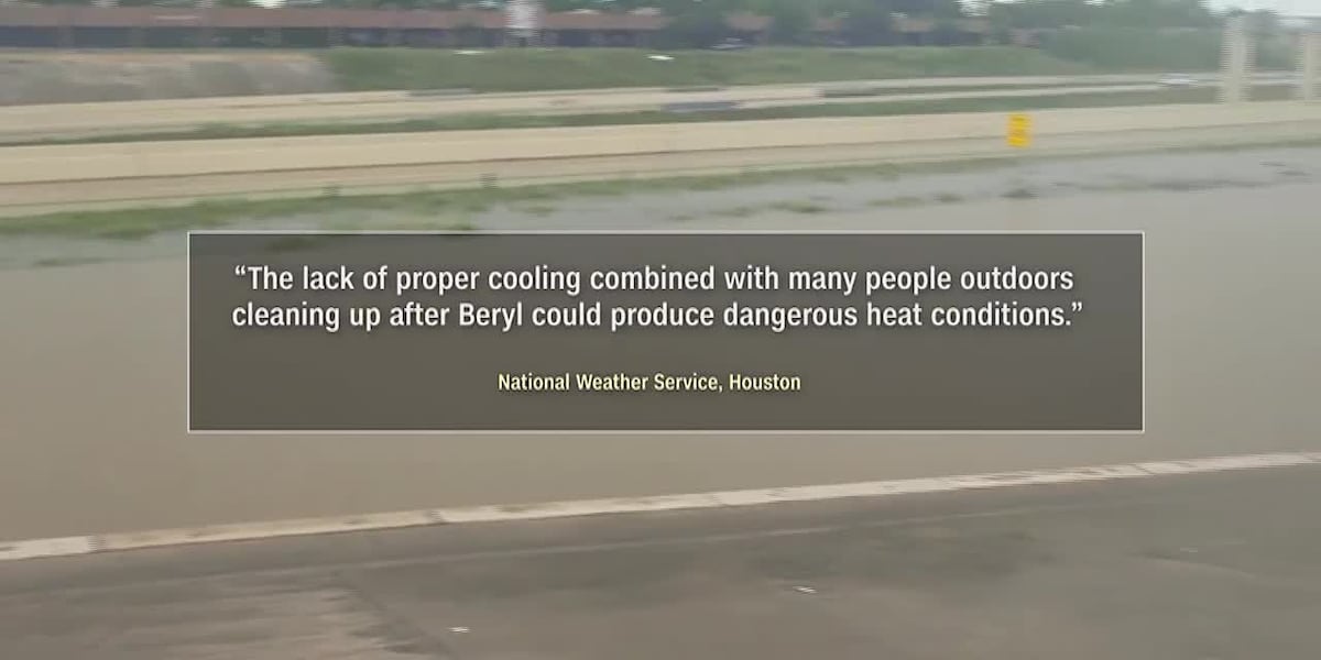 Dangerous heat follows Beryl; lack of power leaves people vulnerable [Video]