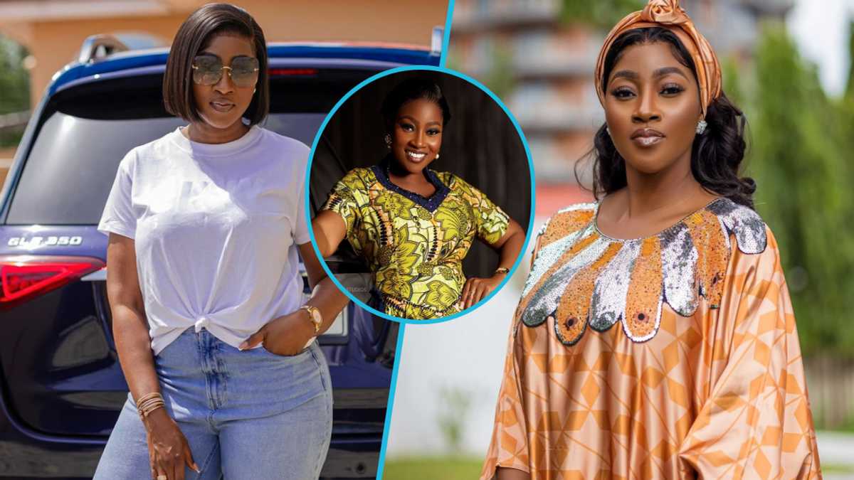 Ghana’s Most Beautiful Co-Host Cookie Tee Looks Glamorous In An Exquisite African Print Dress [Video]