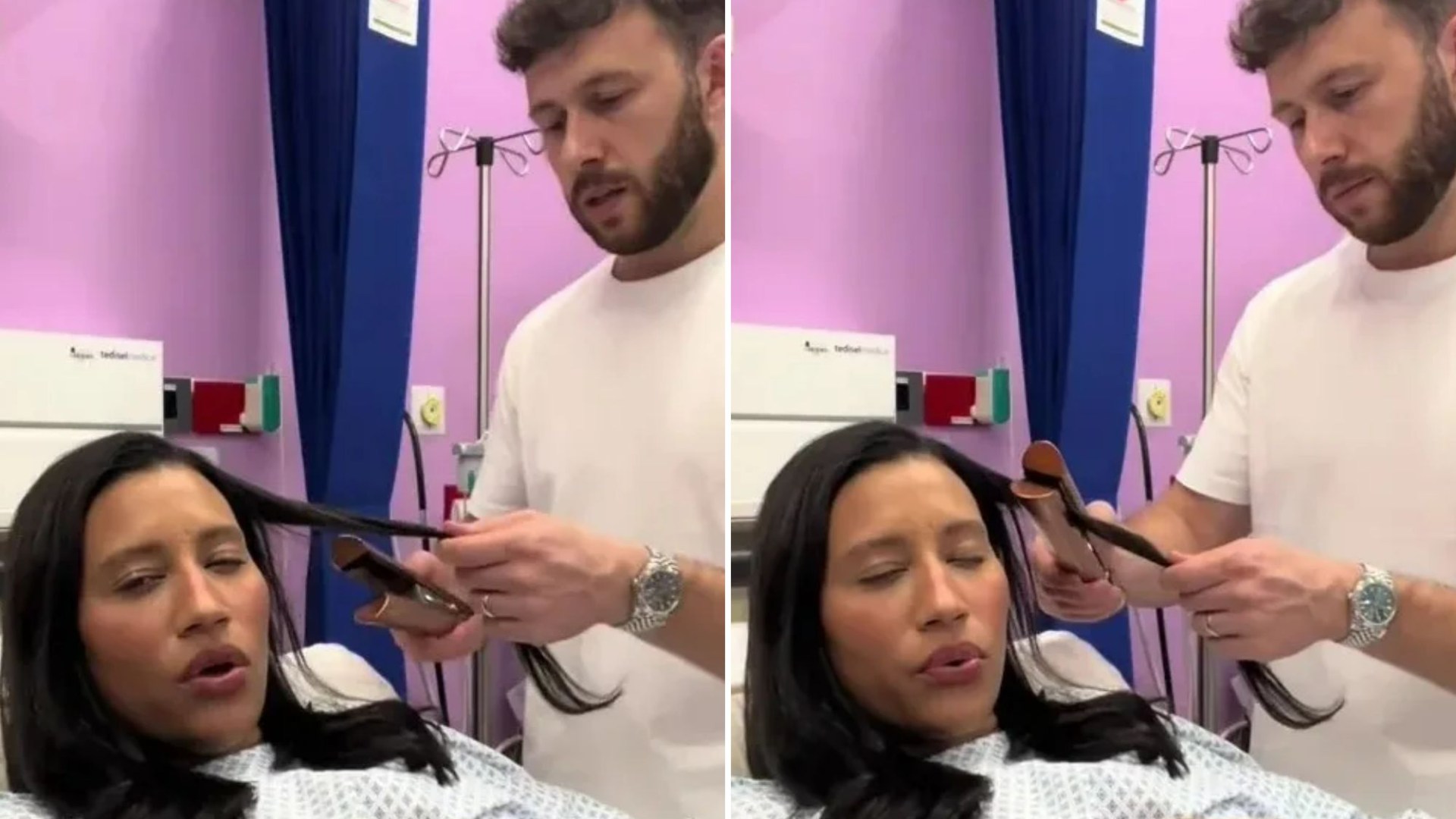 I made my man curl my hair whilst I gave birth – trolls slam me for it but I had to look my best when my baby came out [Video]